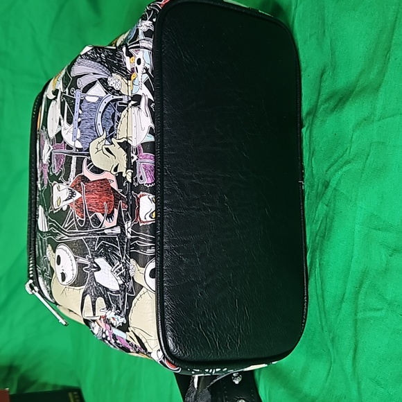 Disney Loougefly Nightmare Before Christmas mini Faux Leather back pack - Picture 5 of 15